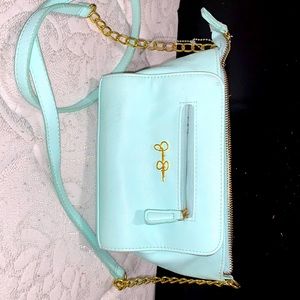 Light Blue Jessica Simpson Cross Body Bag.
